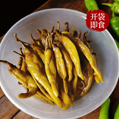 青阳泡椒下饭菜酸辣泡辣椒腌制辣椒泡椒酸辣可口尖椒开袋即食辣椒